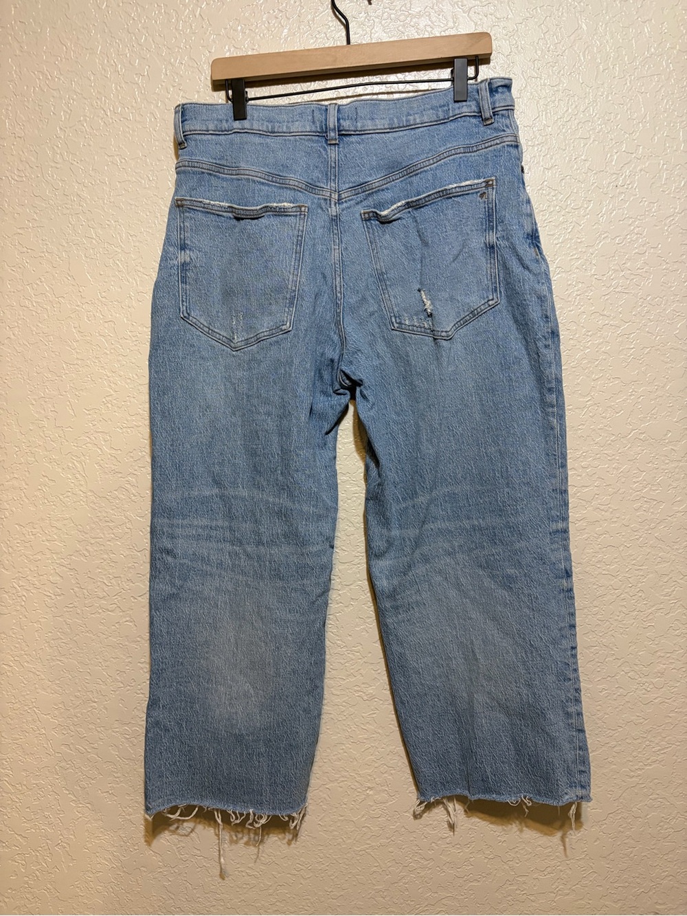 Madewell The Perfect Vintage Wide-Leg Crop Jeans – Size 31 - Picture 3 of 9